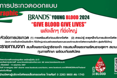 มาโชว์ไอเดียสุดปิ้ง💡 #ชิงทุนการศึกษา BRAND’S Young Blood ปลุกพลัง Gen ใหม่🔥 สร้างตำนานครีเอเตอร์ #เลือดใหม่ แห่งปี 2567